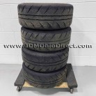 JDM Enkei Sport RC-T5 White 15" Wheel and Tire Set 
